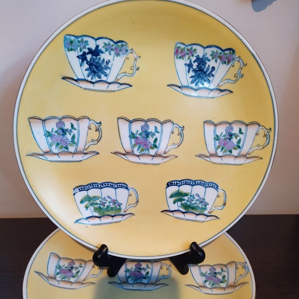 Oriental Accent Decorative Plates
